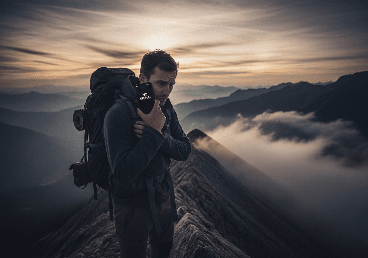 The origin of HopNet - disconnected in wilderness